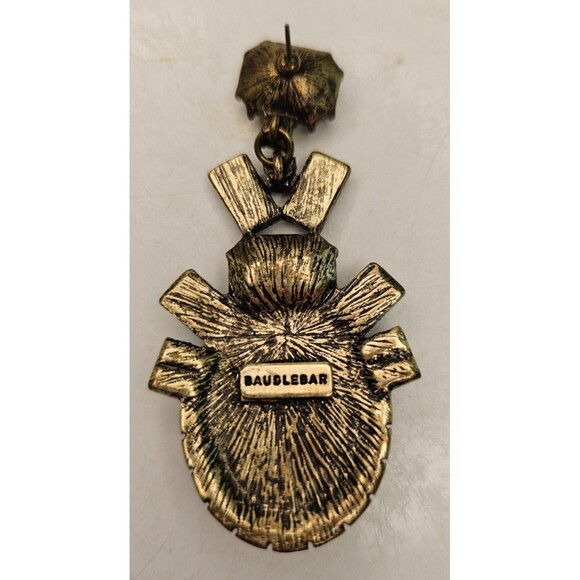 BaubleBar Monochrome Galactic Drop Earrings in Turquoise/Clear 3"Drop - Picture 2 of 4